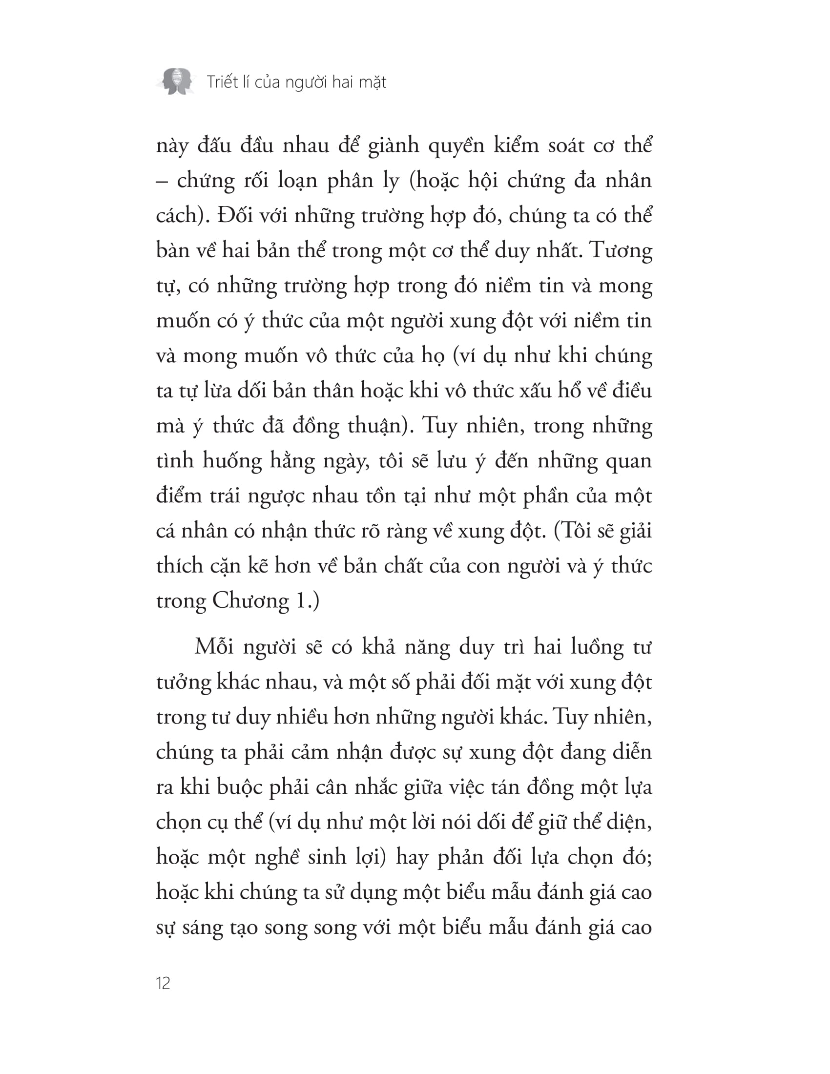 triết lí của người hai mặt