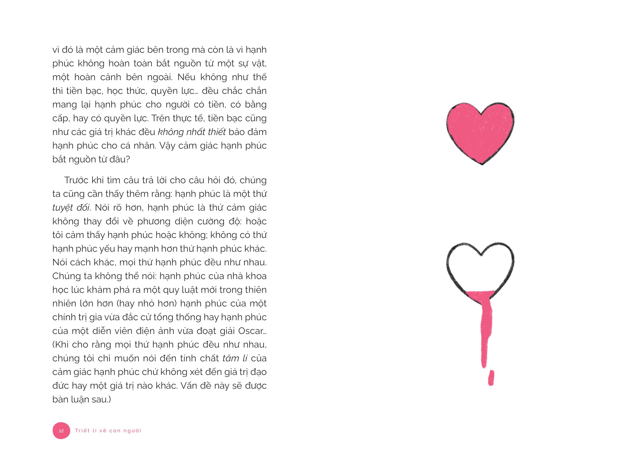 triết lí về con người - hạnh phúc và bản tính con người