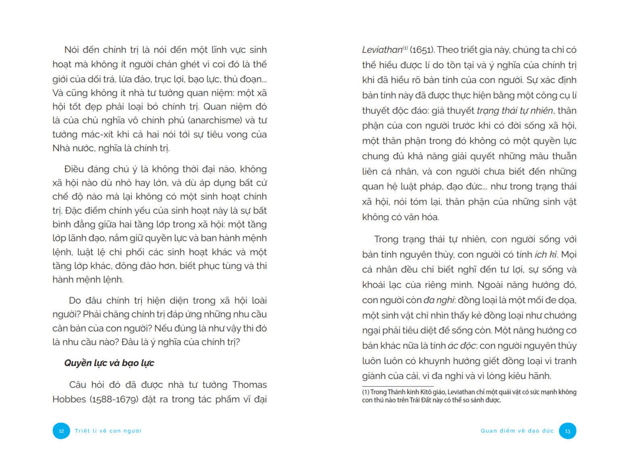 triết lí về con người - quan điểm về đạo đức