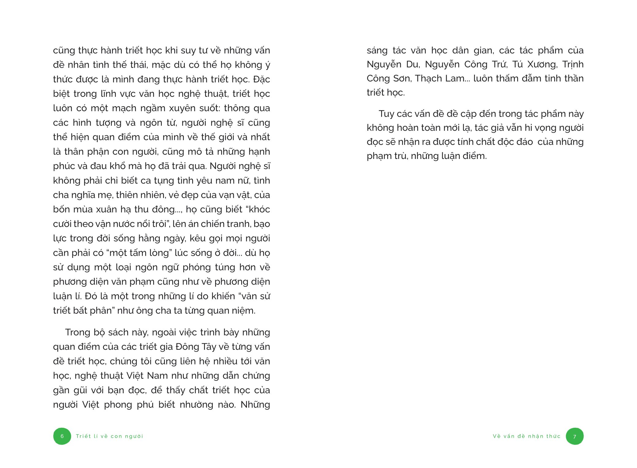 triết lí về con người - về vấn đề nhận thức