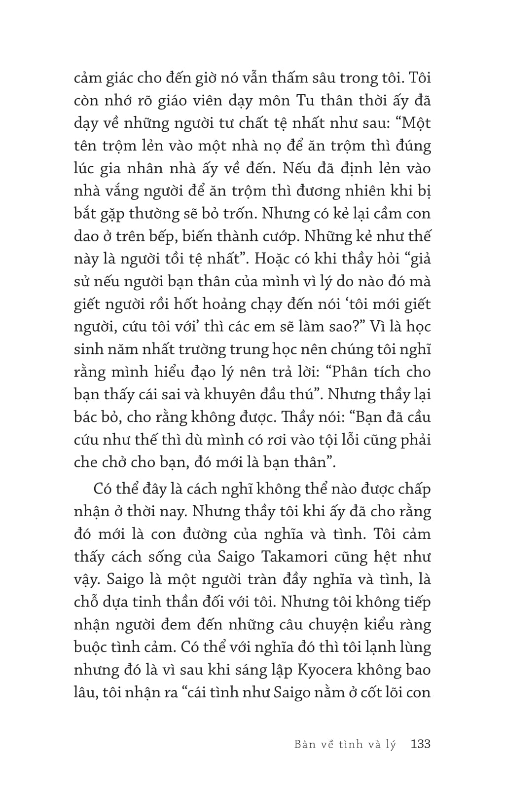 triết lý của inamori kazuo chúng ta sống vì điều gì?