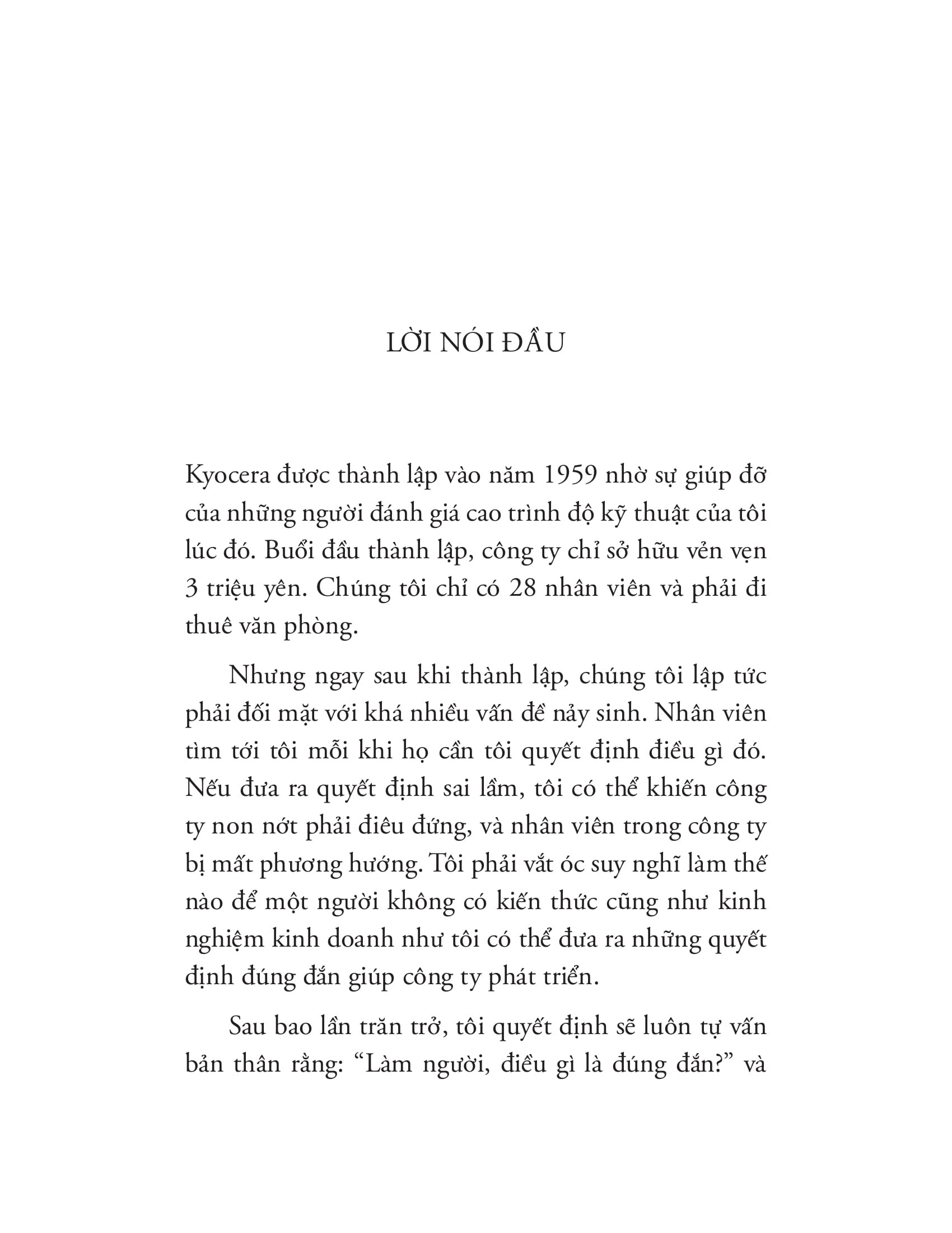 triết lý kinh doanh của kyocera (tái bản 2024)