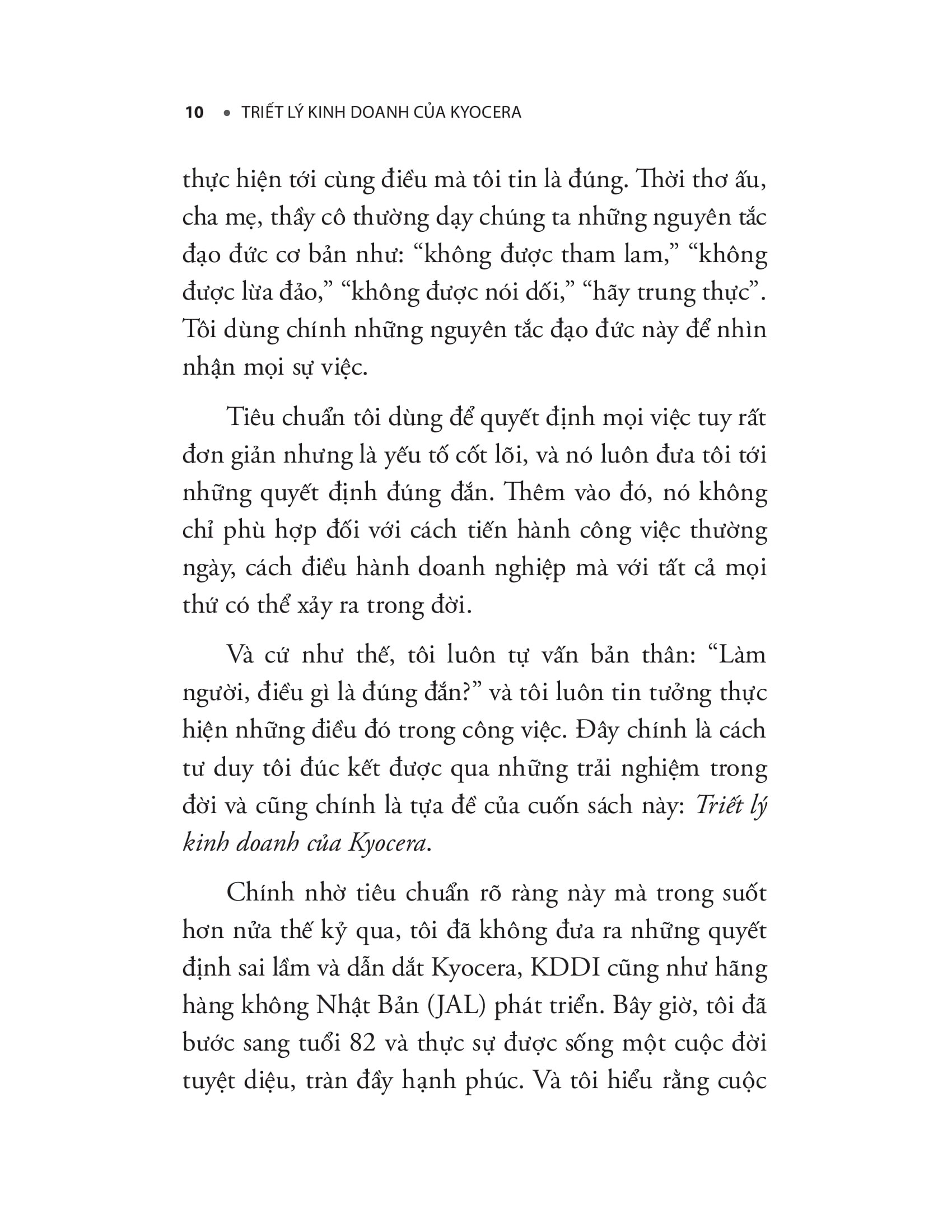 triết lý kinh doanh của kyocera (tái bản 2024)