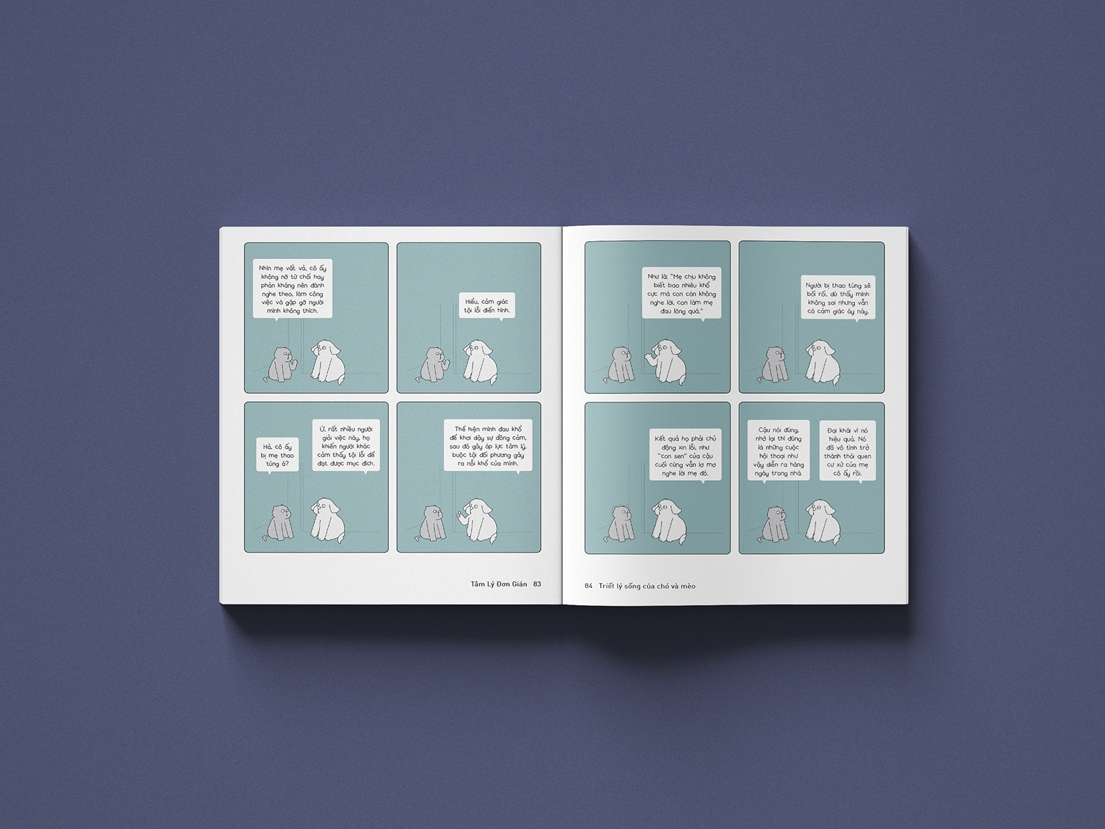 triết lý sống của chó và mèo