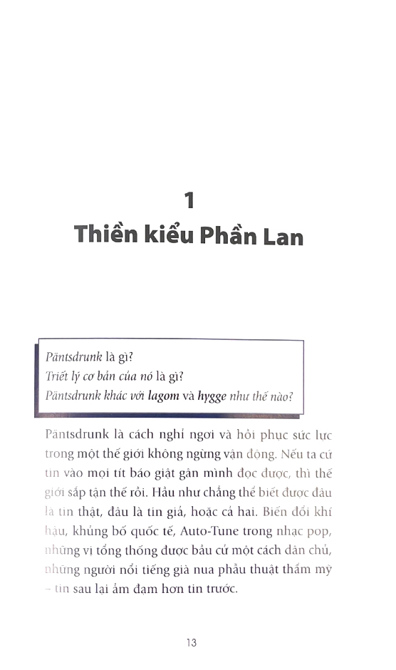 triết lý sống pantsdrunk - chill như người phần lan