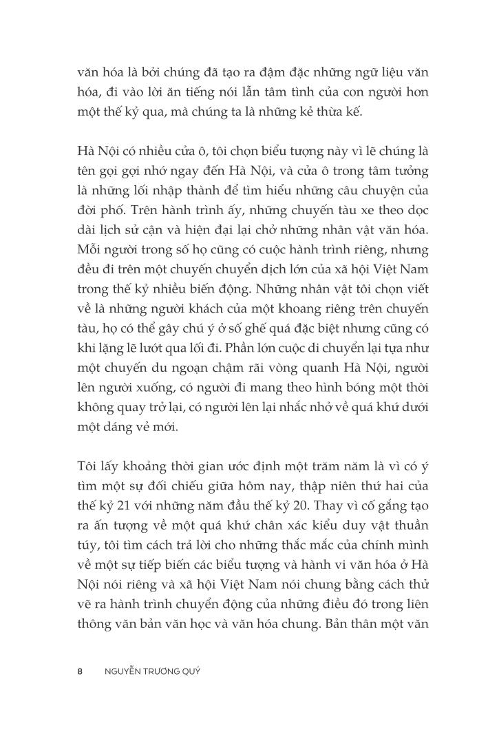 triệu dấu chân qua những cửa ô