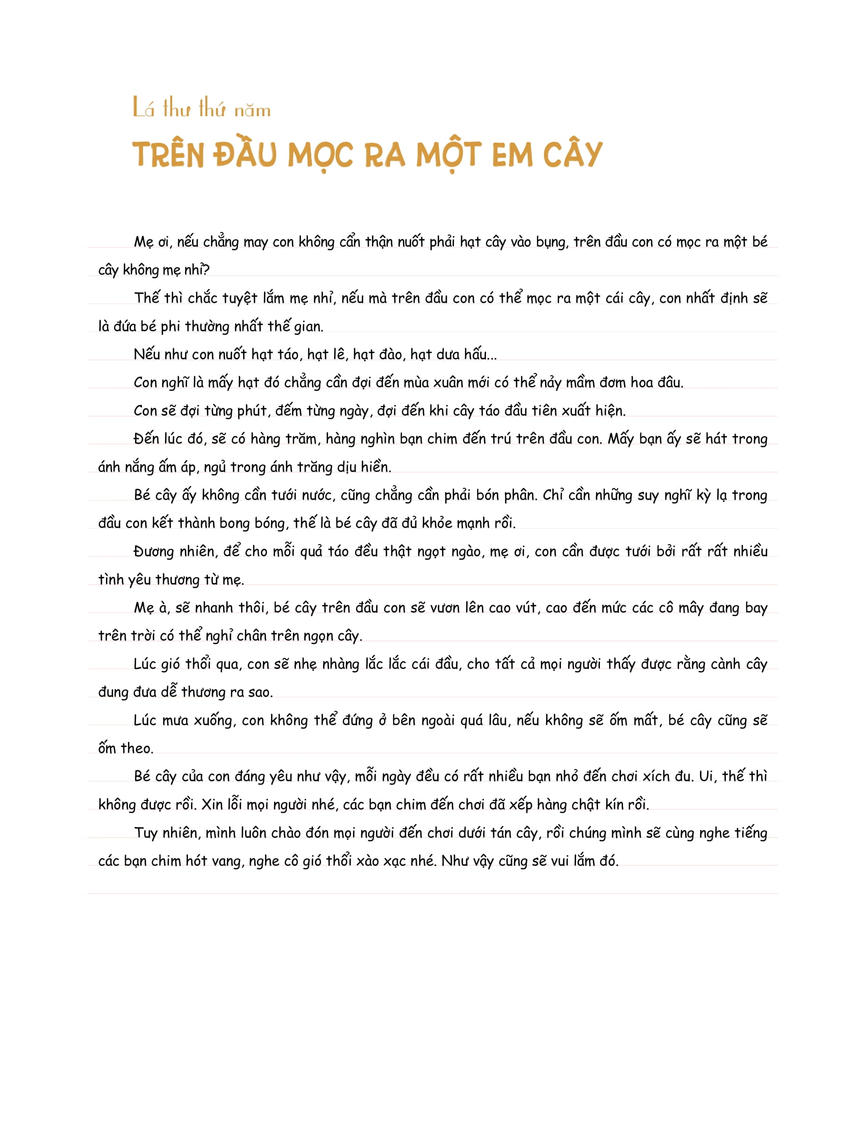 triệu lá thư gửi mẹ - bìa cứng