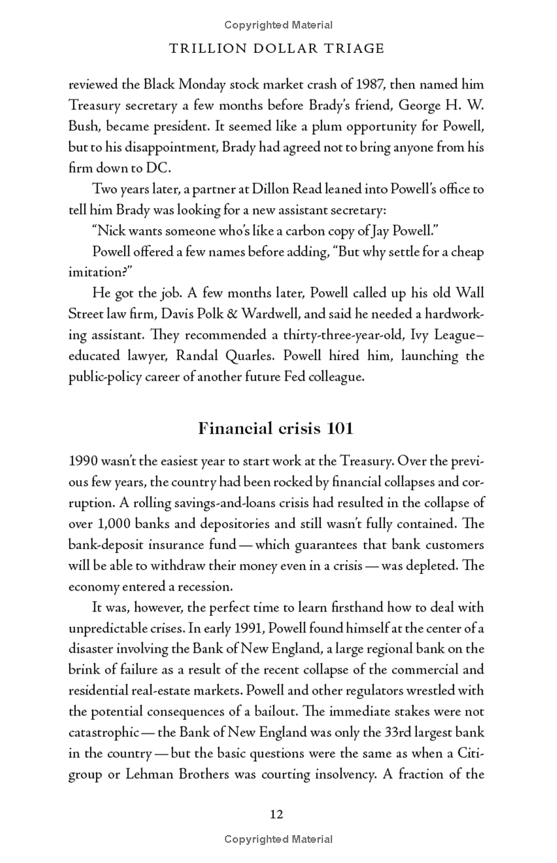 trillion dollar triage: how jay powell and the fed battled a president and a pandemic - and prevented economic disaster