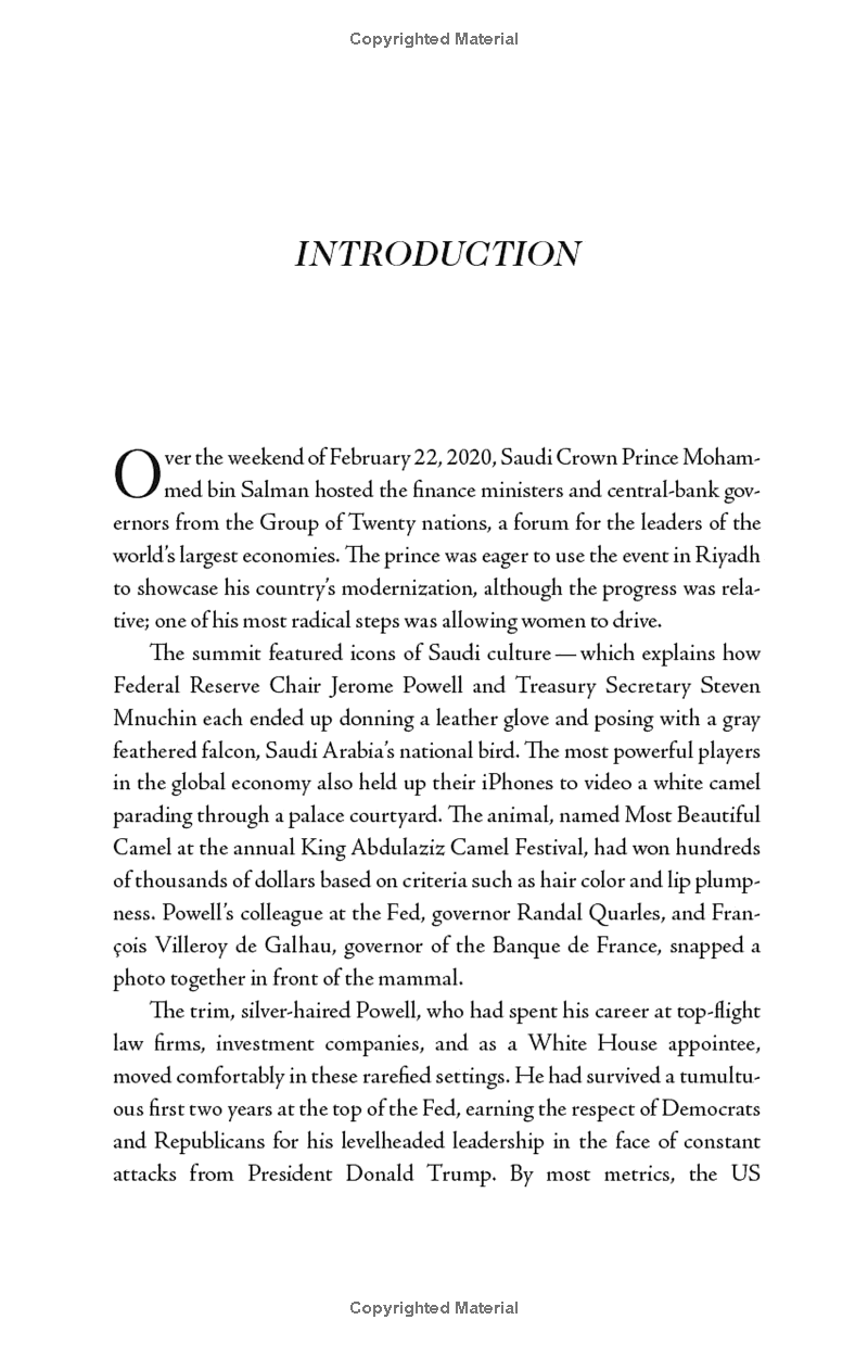 trillion dollar triage: how jay powell and the fed battled a president and a pandemic - and prevented economic disaster