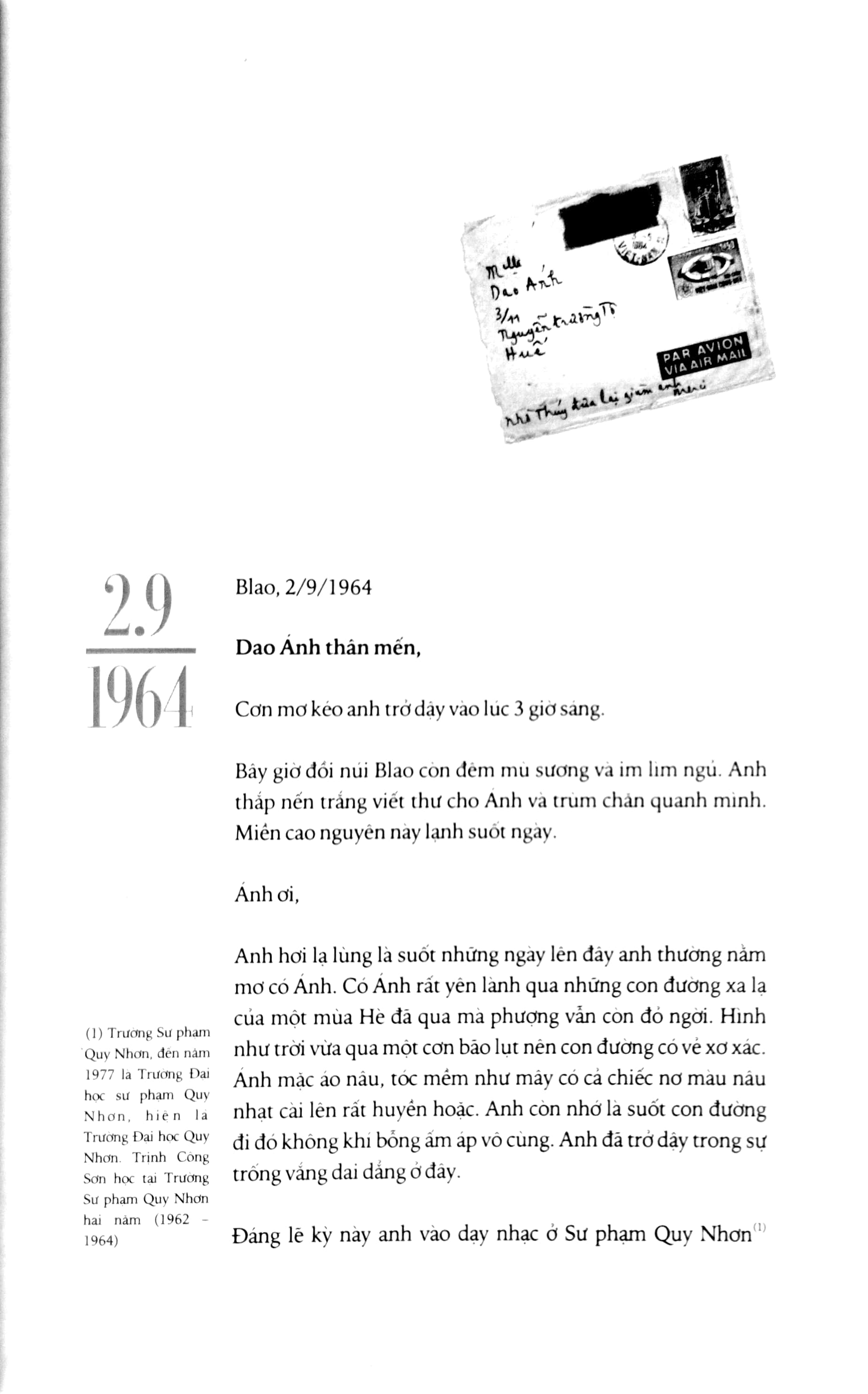 trịnh công sơn - thư tình gửi một người