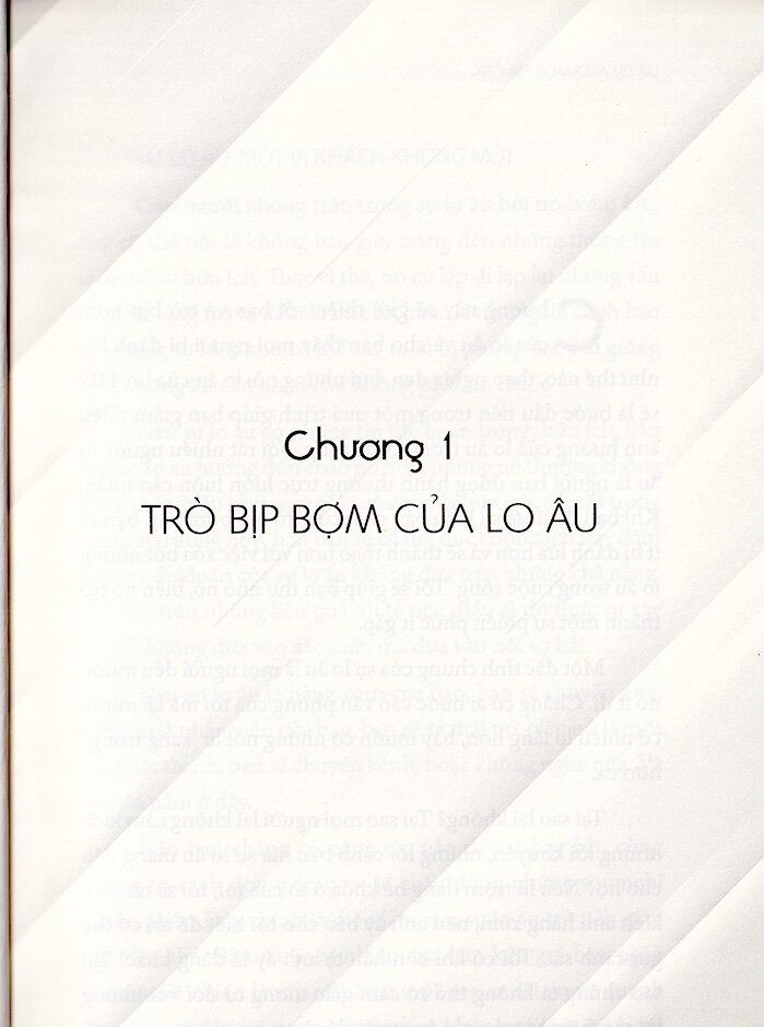 trò bịp bợm của lo âu - the worry trick
