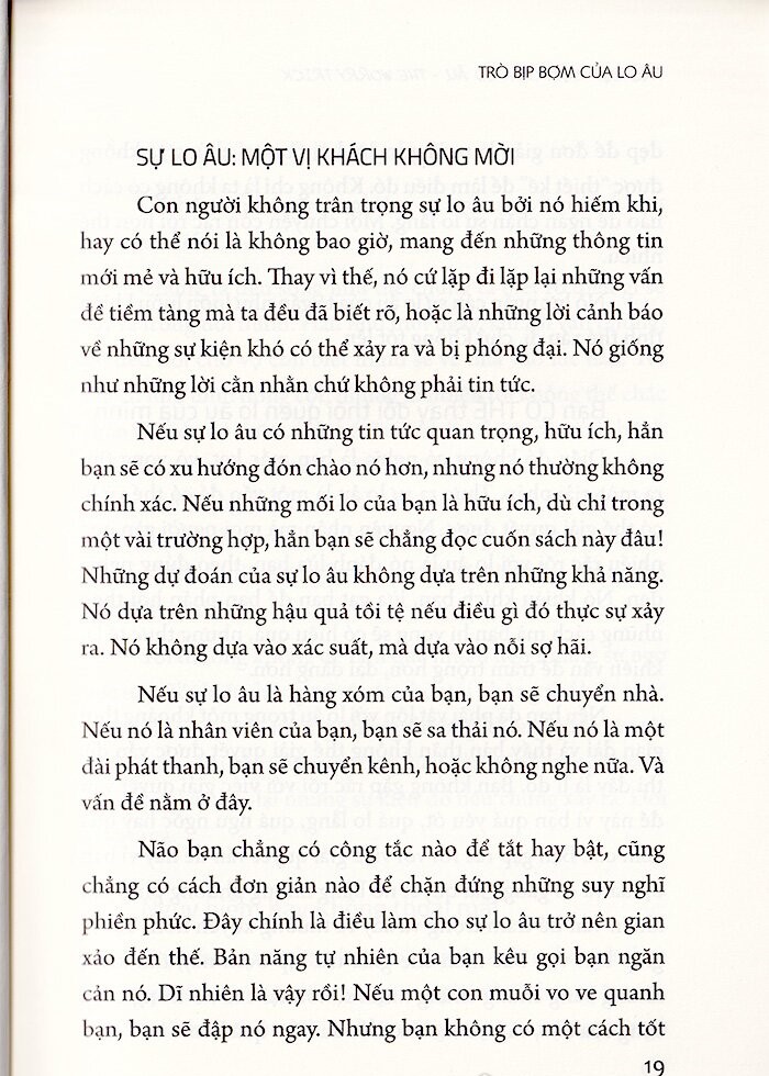 trò bịp bợm của lo âu - the worry trick
