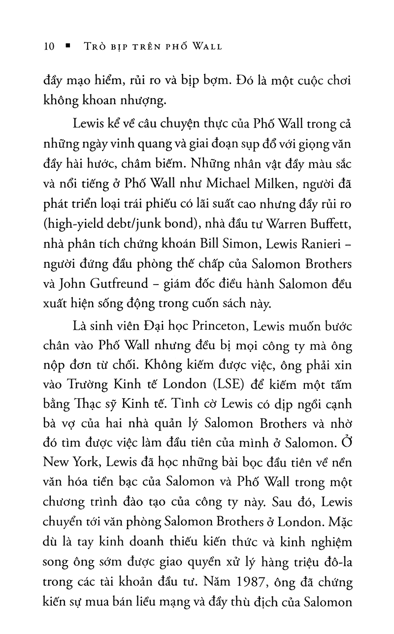 trò bịp trên phố wall (tái bản)