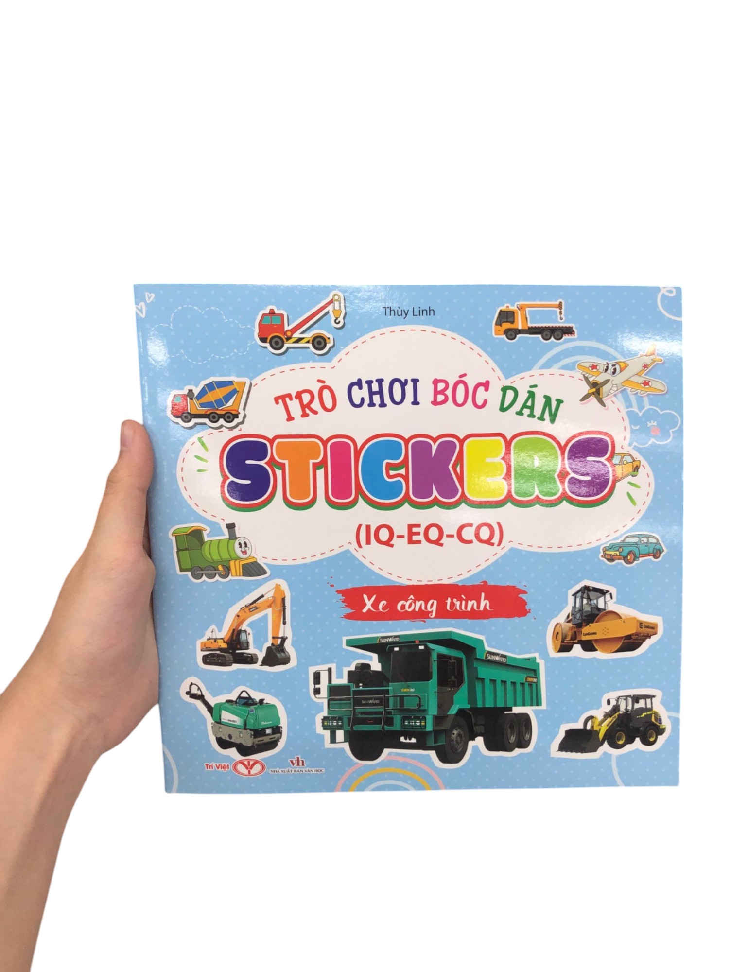 Tro Choi Boc Dan Sticker IQ-EQ-CQ - Xe Cong Trinh