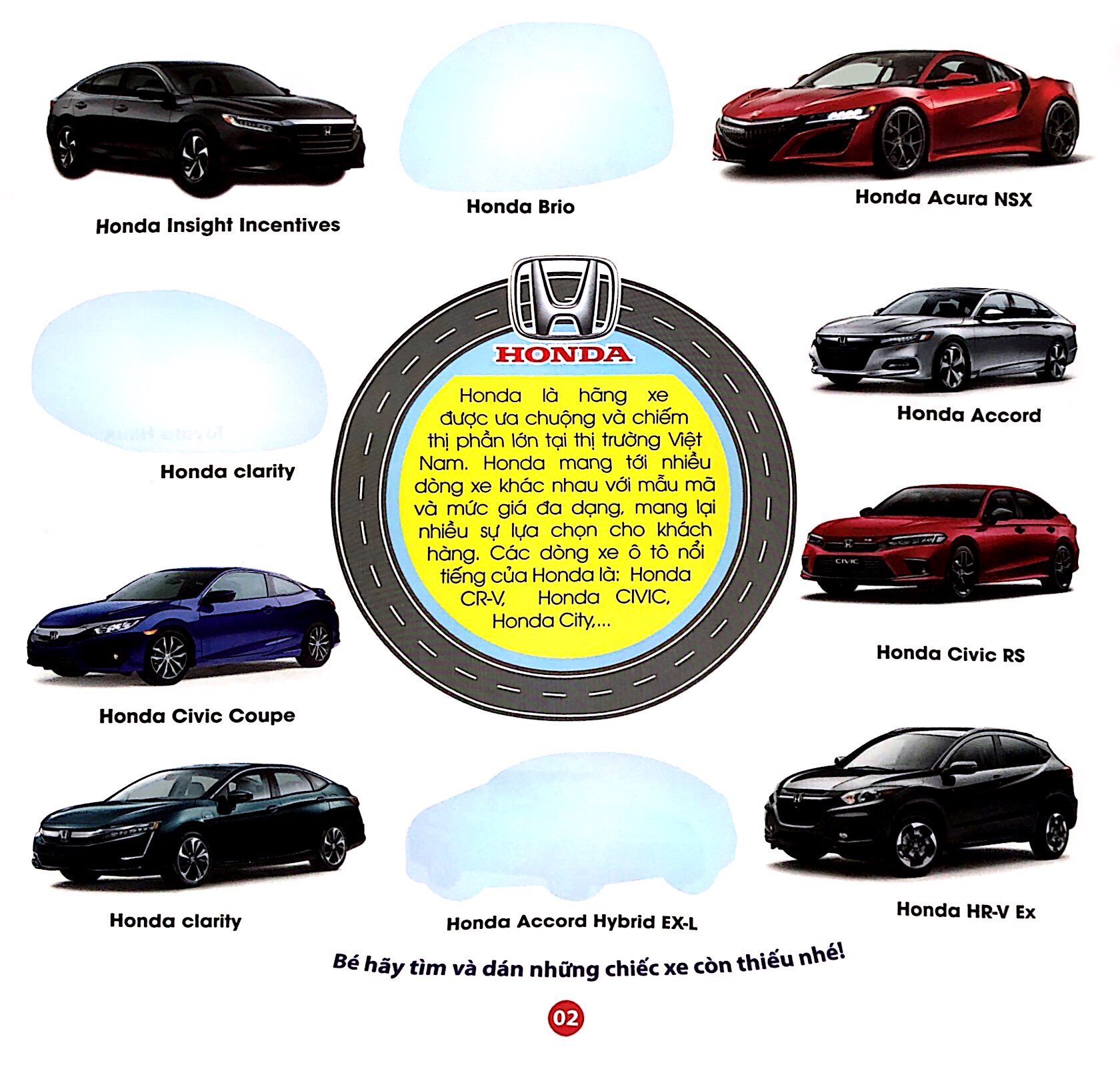 Trò Chơi Bóc Dán Sticker IQ-EQ-CQ - Xe Thông Dụng