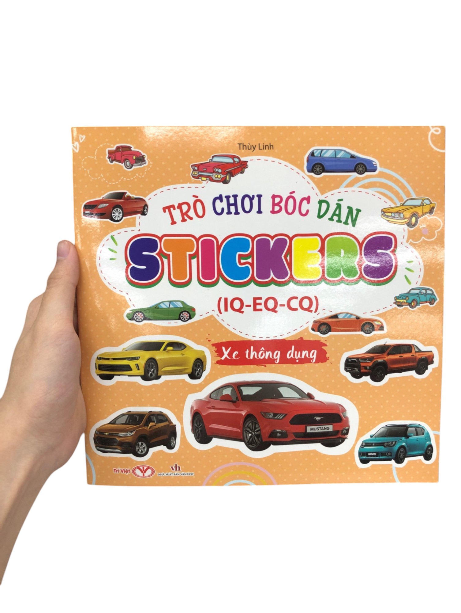 Trò Chơi Bóc Dán Sticker IQ-EQ-CQ - Xe Thông Dụng