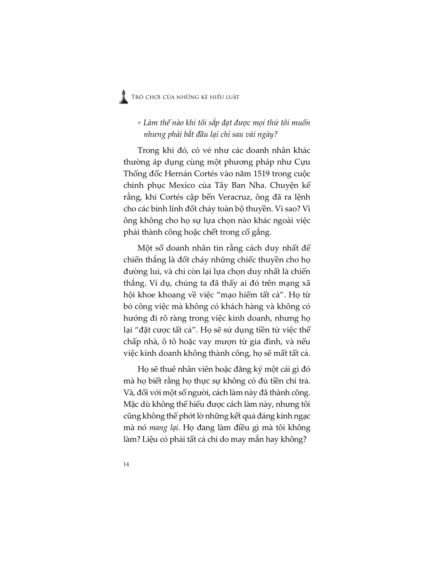 trò chơi của những kẻ hiểu luật