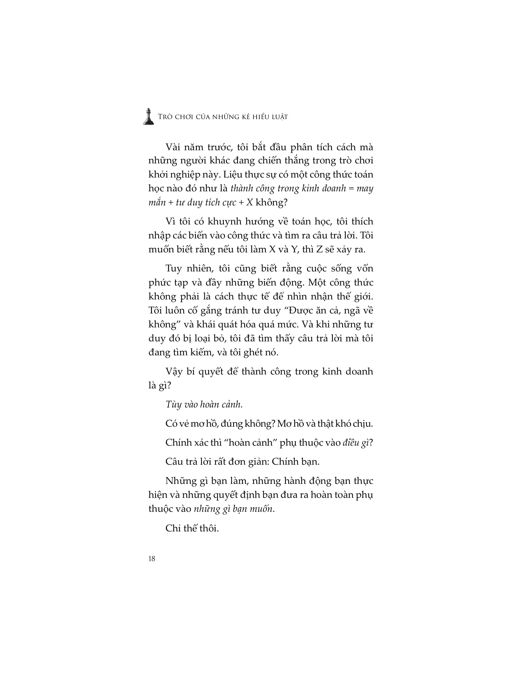 trò chơi của những kẻ hiểu luật