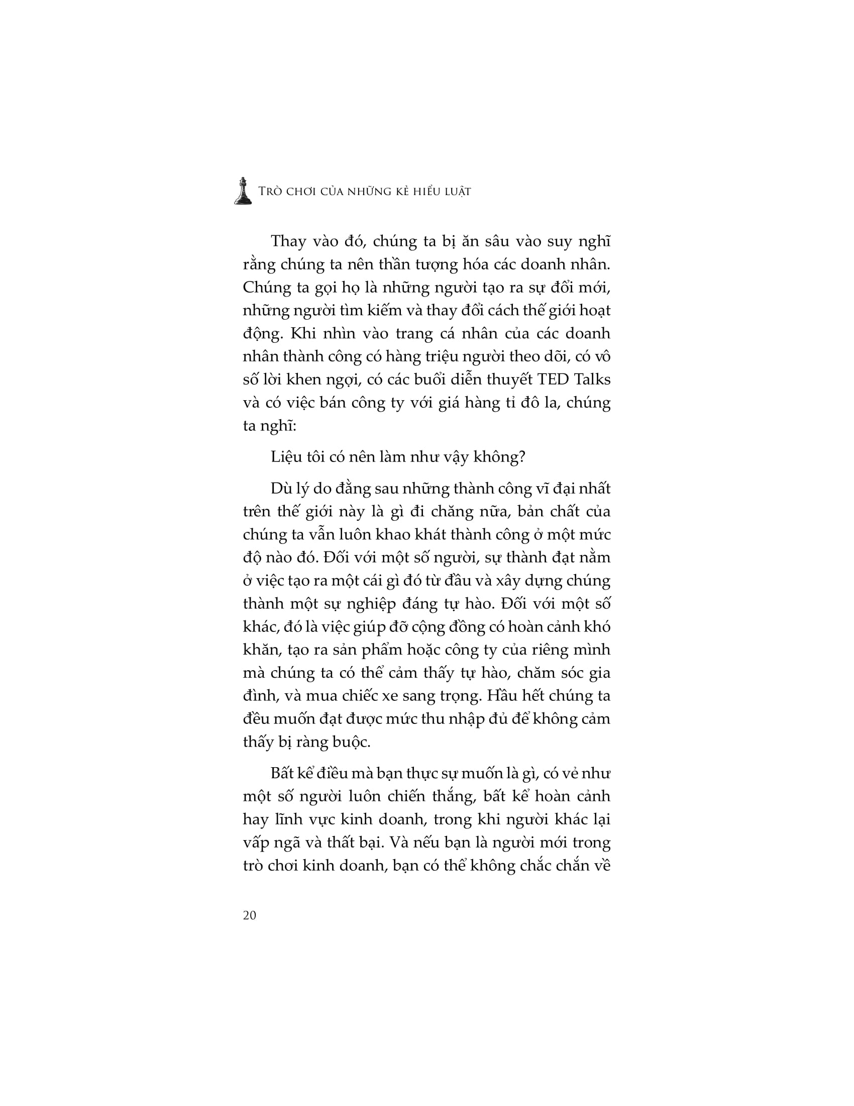 trò chơi của những kẻ hiểu luật