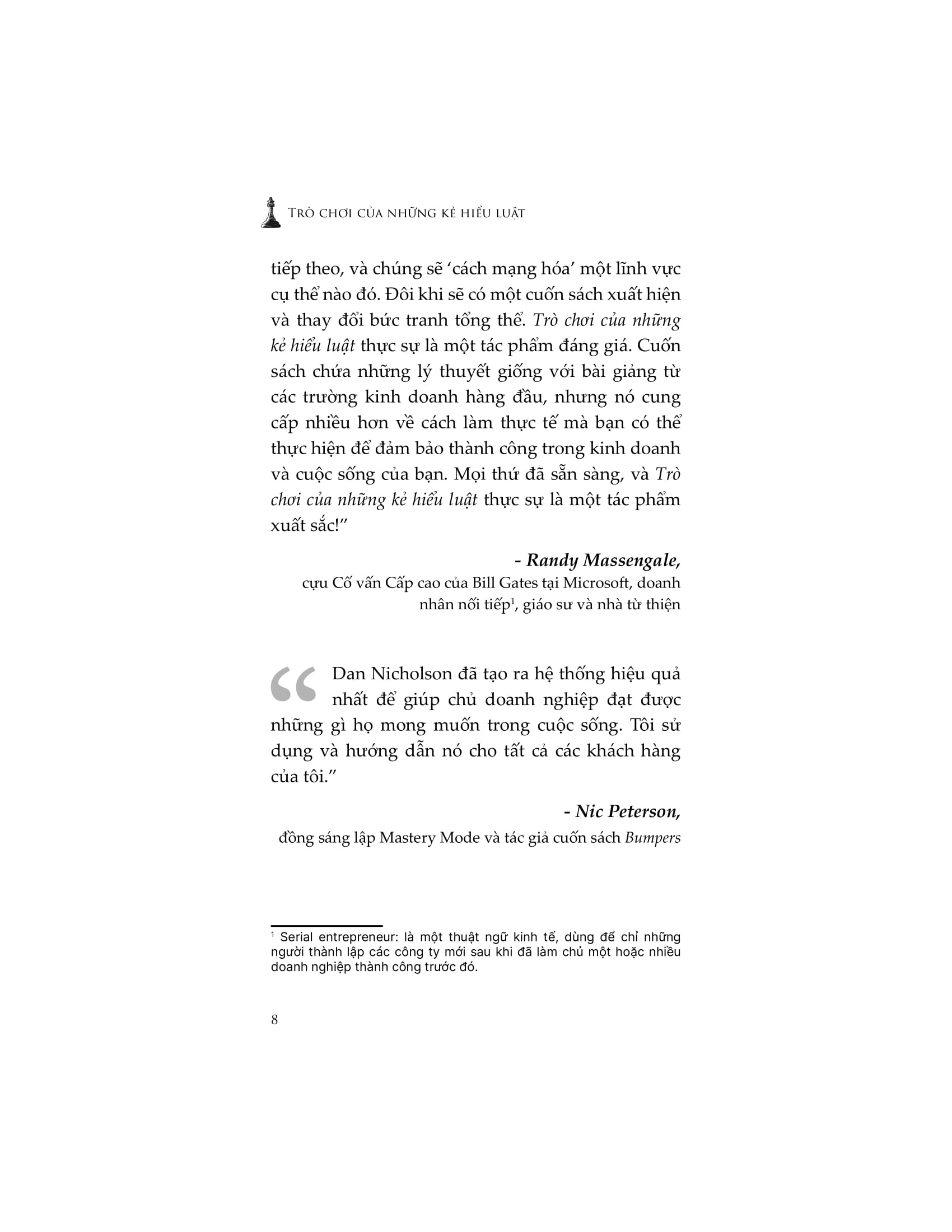 trò chơi của những kẻ hiểu luật