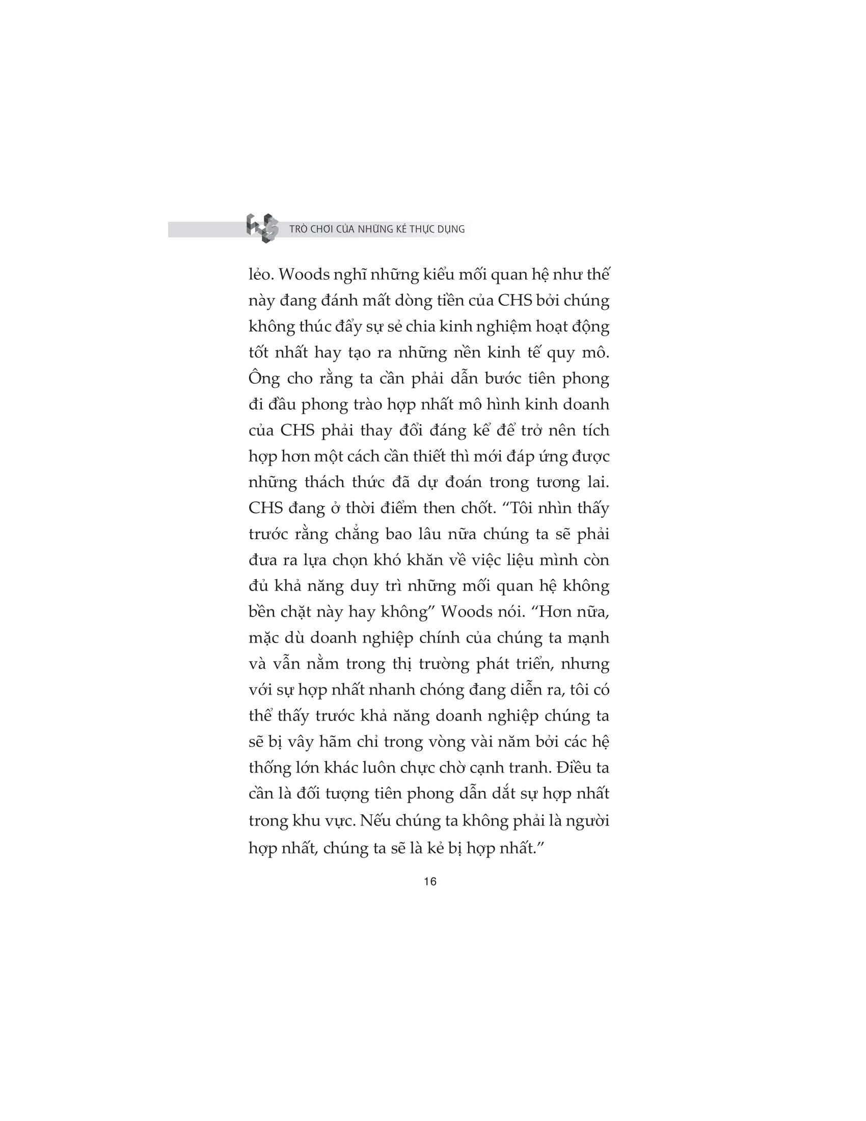 trò chơi của những kẻ thực dụng