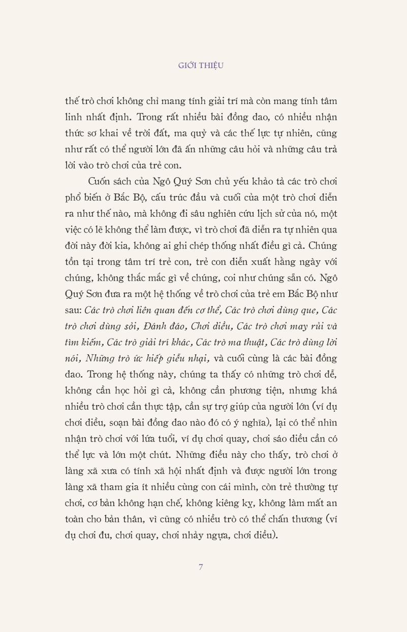 trò chơi của trẻ em ở bắc kỳ