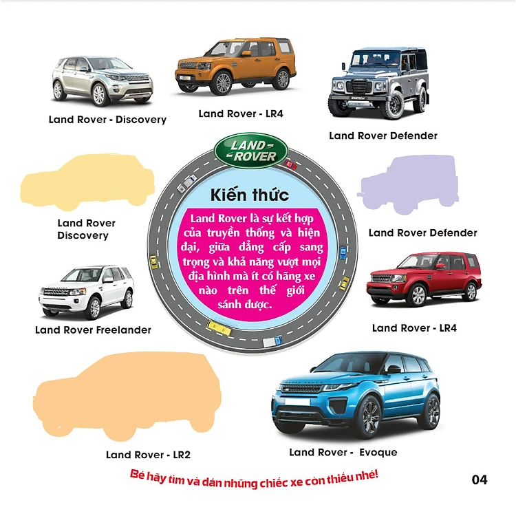 trò chơi dán hình iq-eq-cq - sticker - siêu xe - tập 2