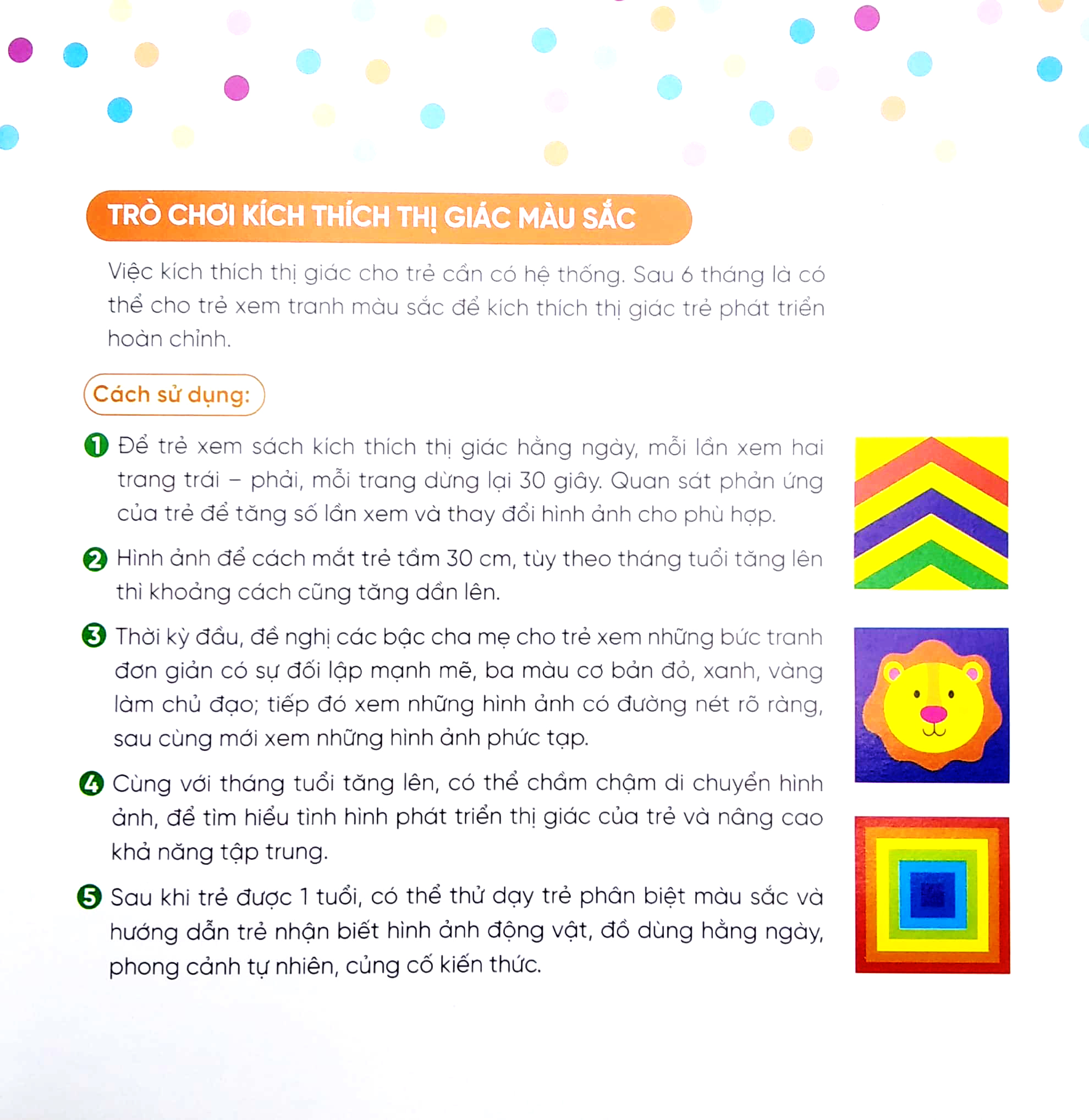 trò chơi kích thích thị giác màu sắc