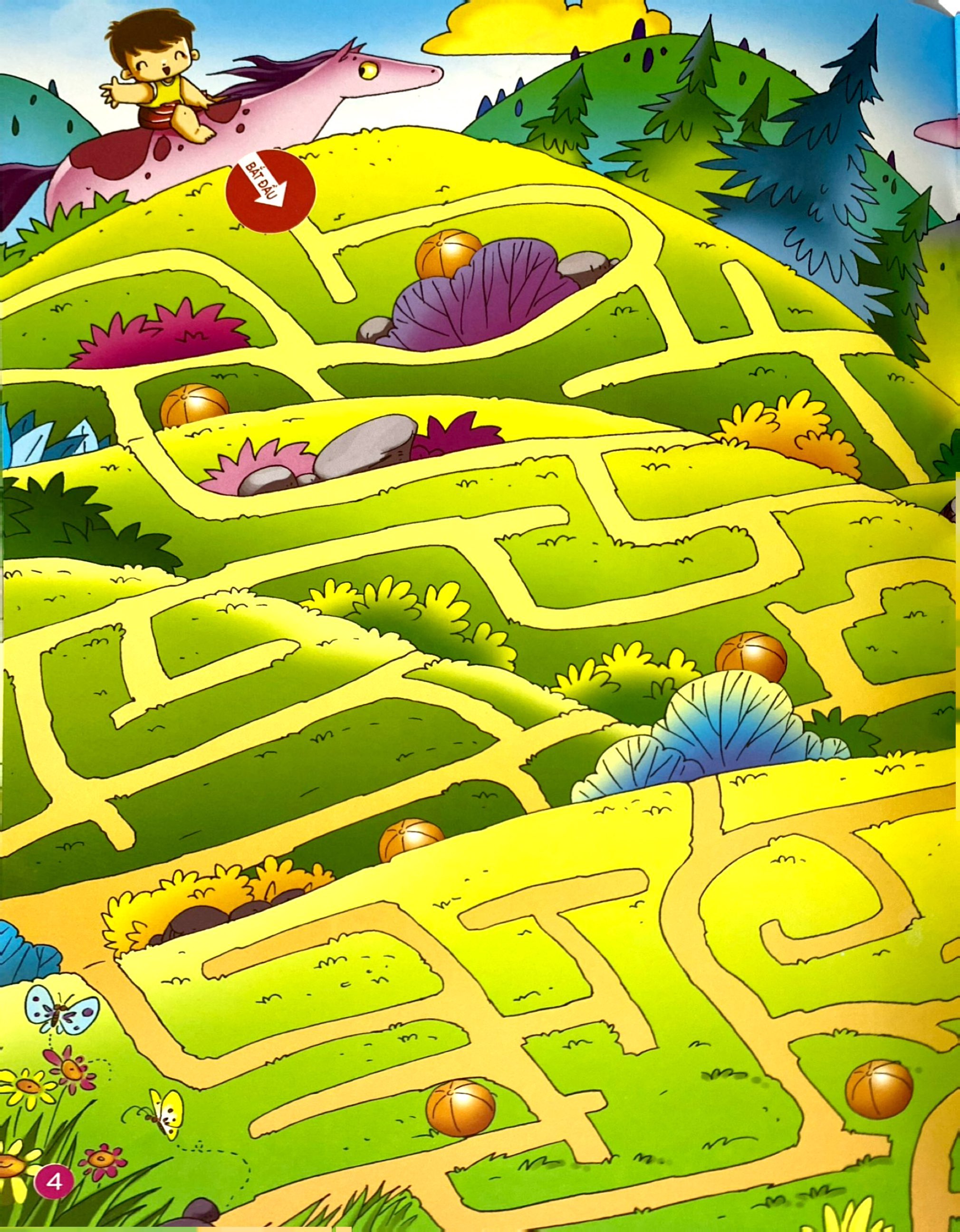 trò chơi mê cung - gắn kết yêu thương (2-8 tuổi)