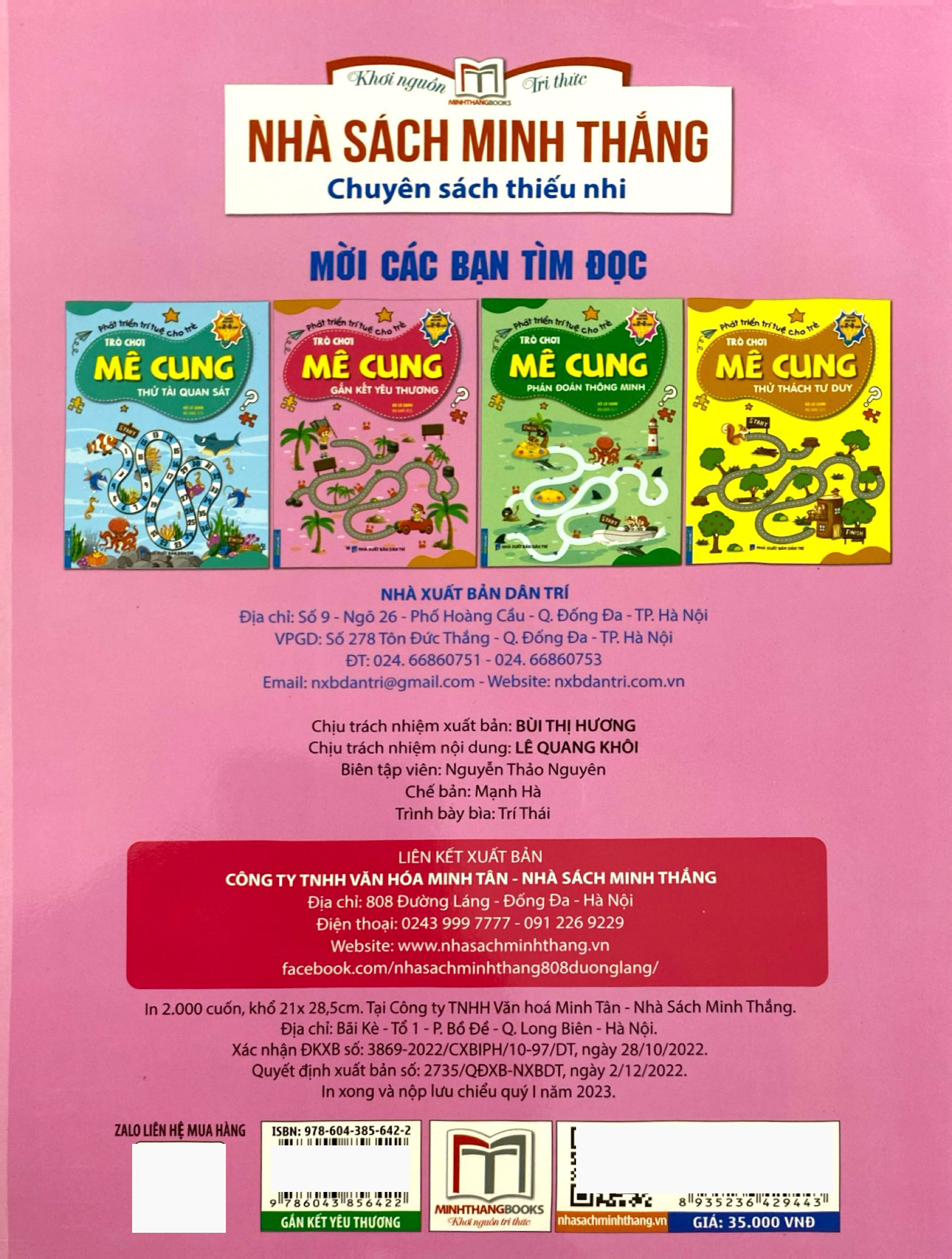 trò chơi mê cung - gắn kết yêu thương (2-8 tuổi)