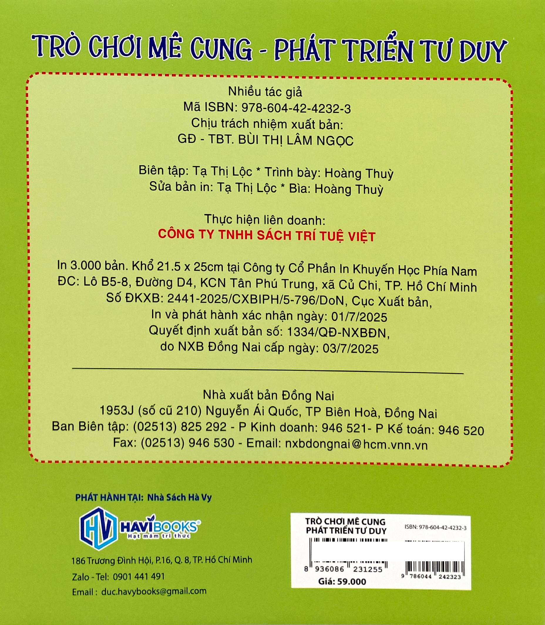 Tro Choi Me Cung Phat Trien Tu Duy