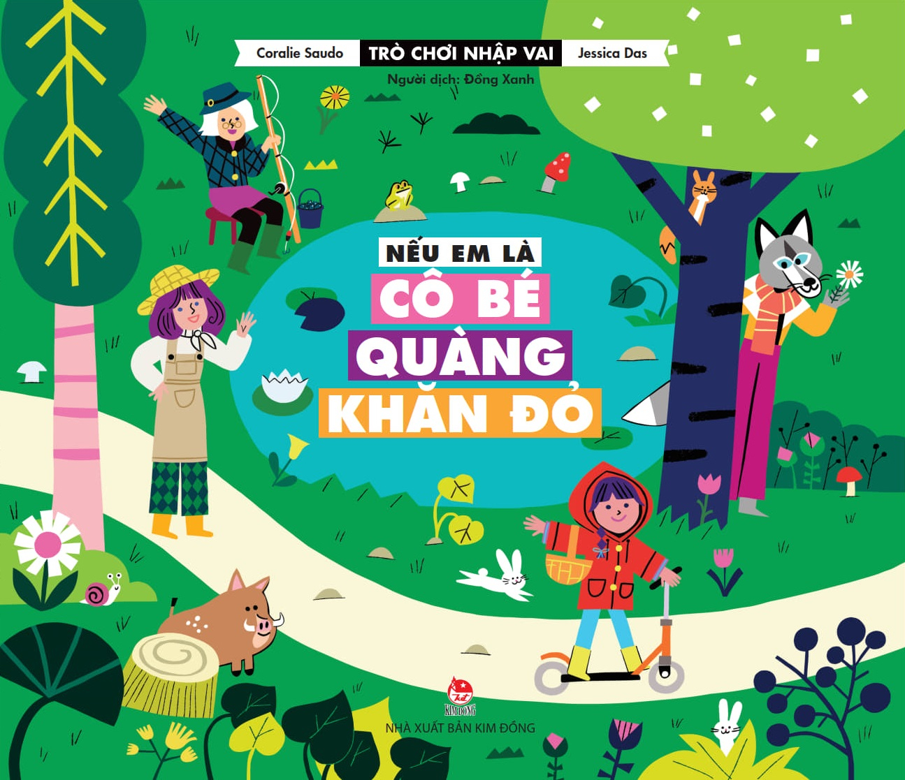 trò chơi nhập vai - nếu em là cô bé quàng khăn đỏ