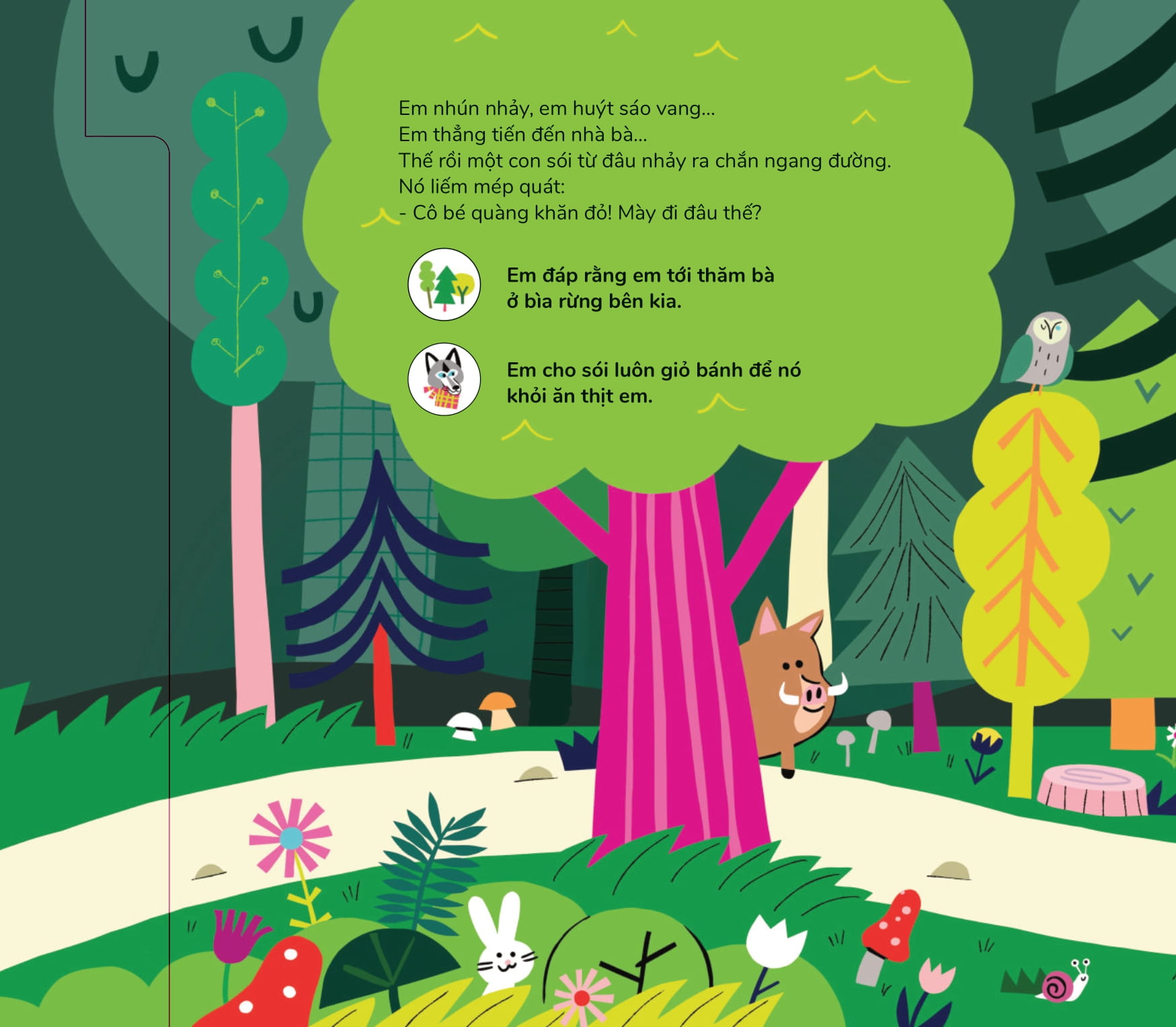 trò chơi nhập vai - nếu em là cô bé quàng khăn đỏ