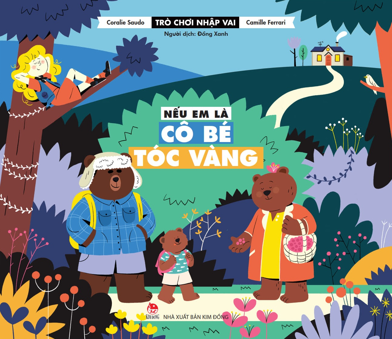 trò chơi nhập vai - nếu em là cô bé tóc vàng