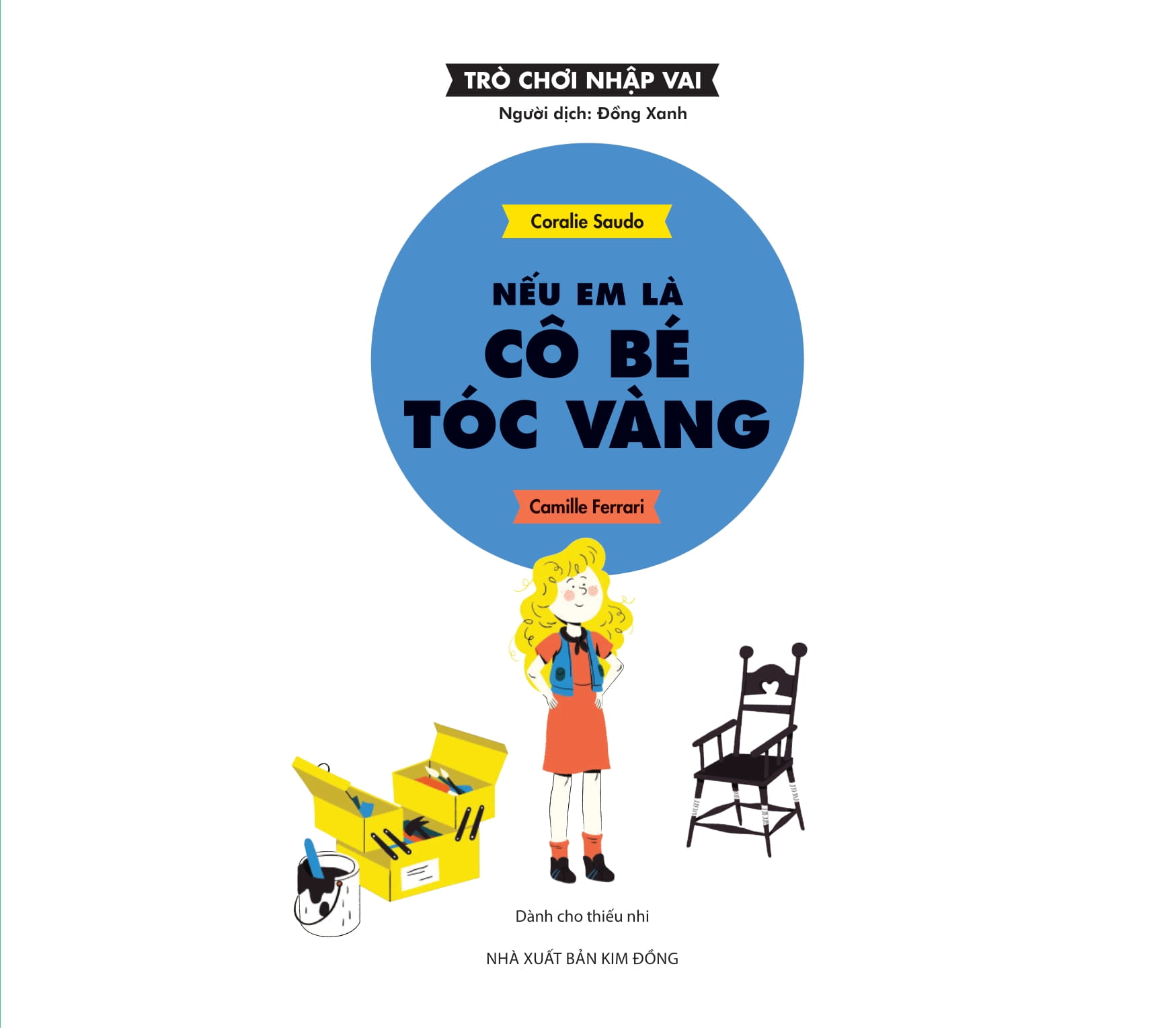 trò chơi nhập vai - nếu em là cô bé tóc vàng