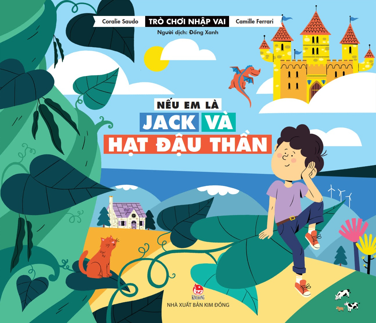 trò chơi nhập vai - nếu em là jack và hạt đậu thần