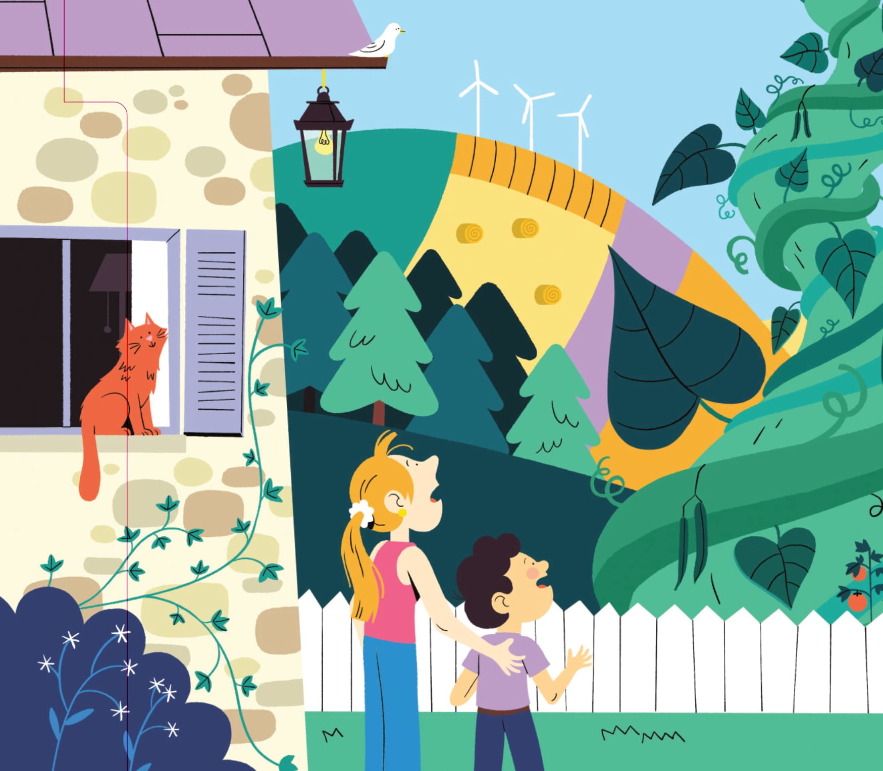 trò chơi nhập vai - nếu em là jack và hạt đậu thần