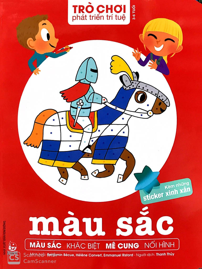 trò chơi phát triển trí tuệ - màu sắc