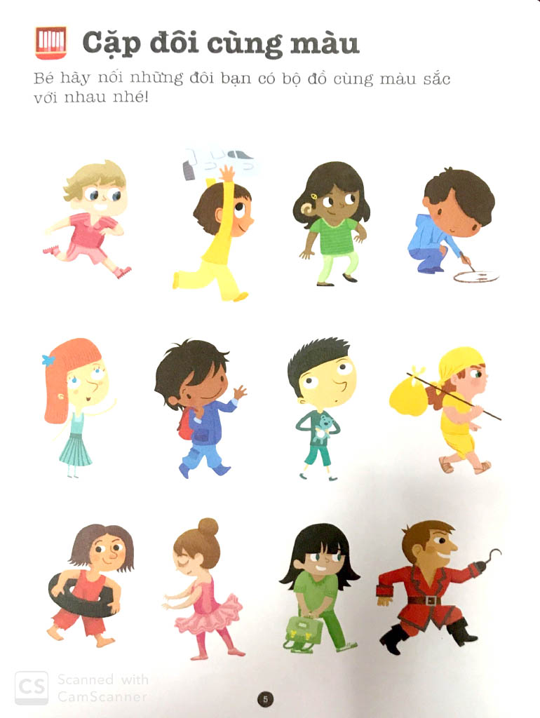 trò chơi phát triển trí tuệ - màu sắc