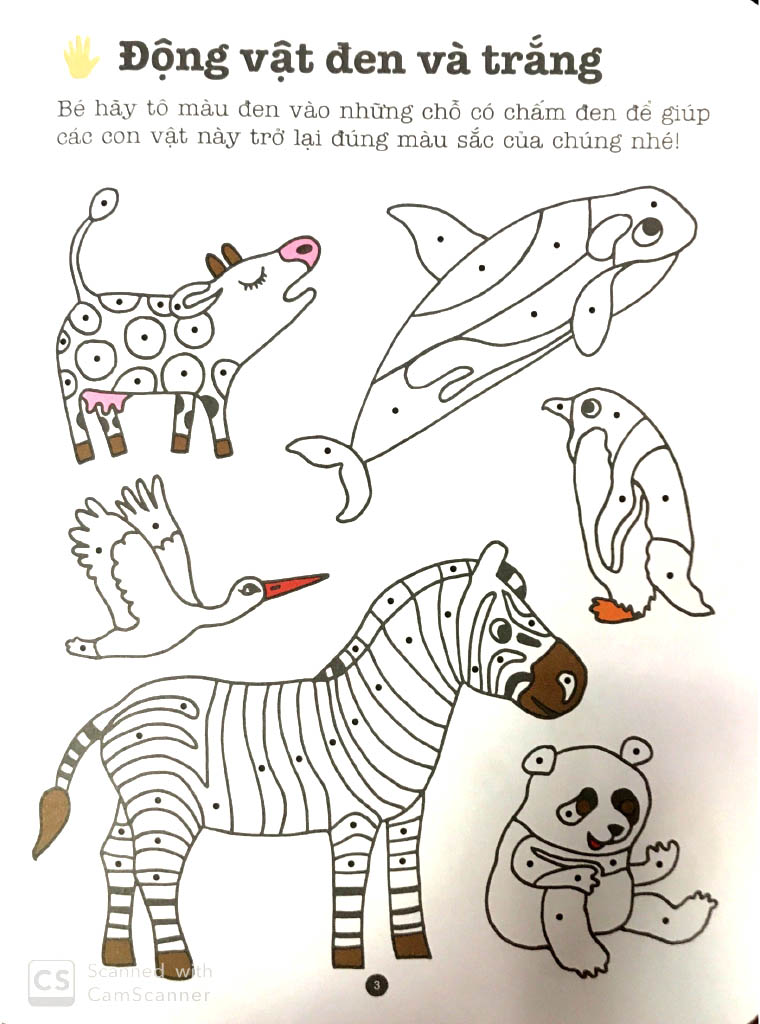 trò chơi phát triển trí tuệ - màu sắc