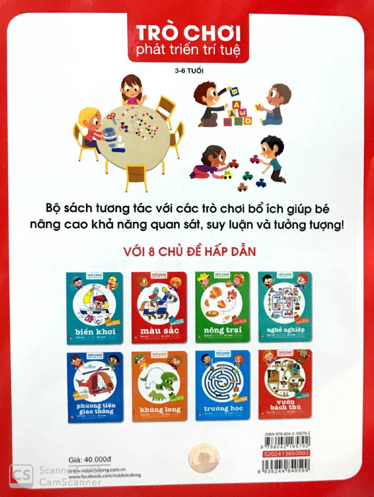 trò chơi phát triển trí tuệ - màu sắc