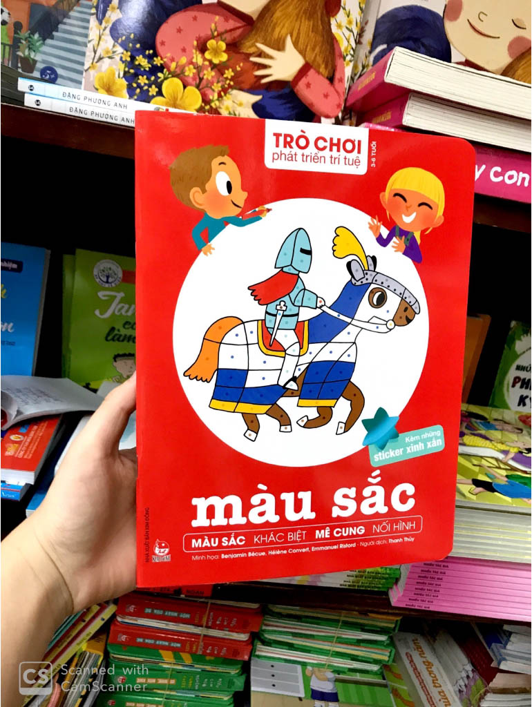trò chơi phát triển trí tuệ - màu sắc