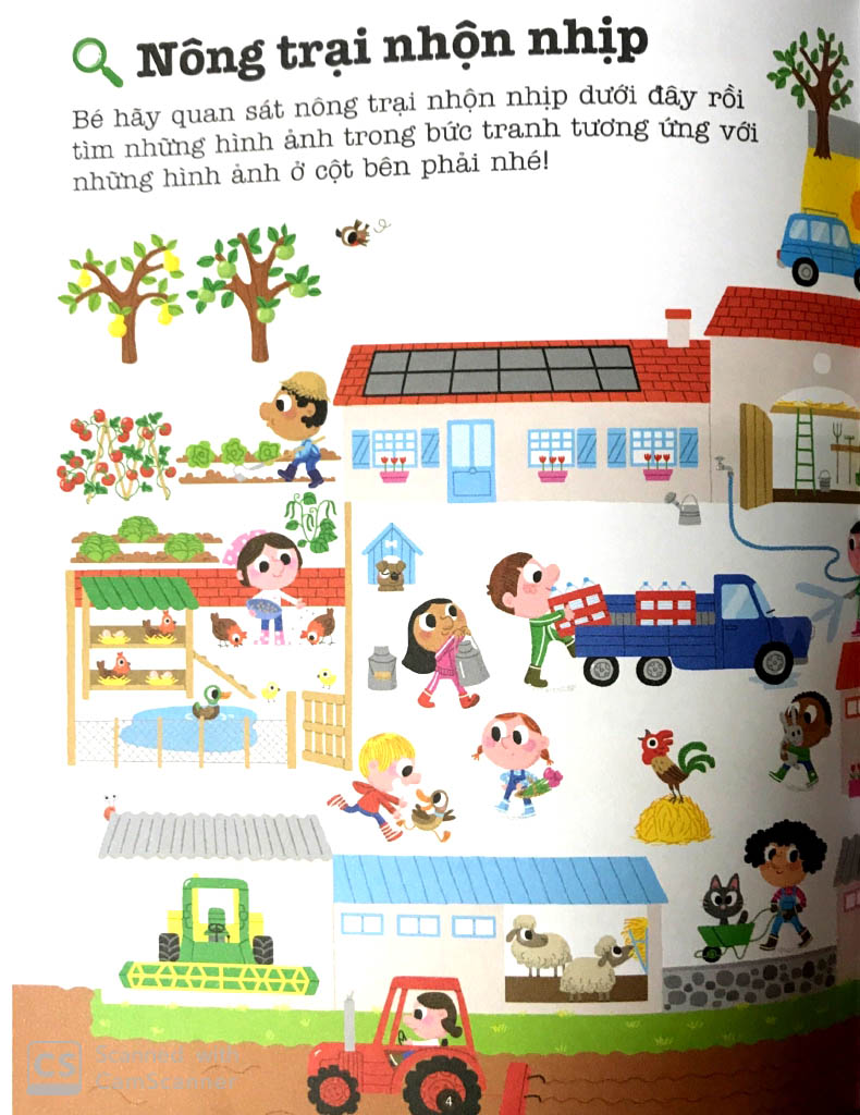 trò chơi phát triển trí tuệ - nông trại