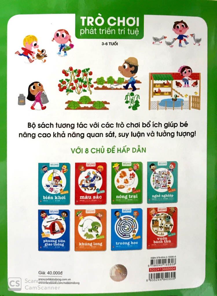 trò chơi phát triển trí tuệ - nông trại