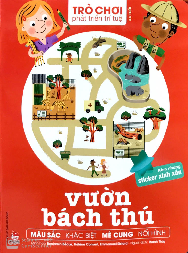 trò chơi phát triển trí tuệ - vườn bách thú