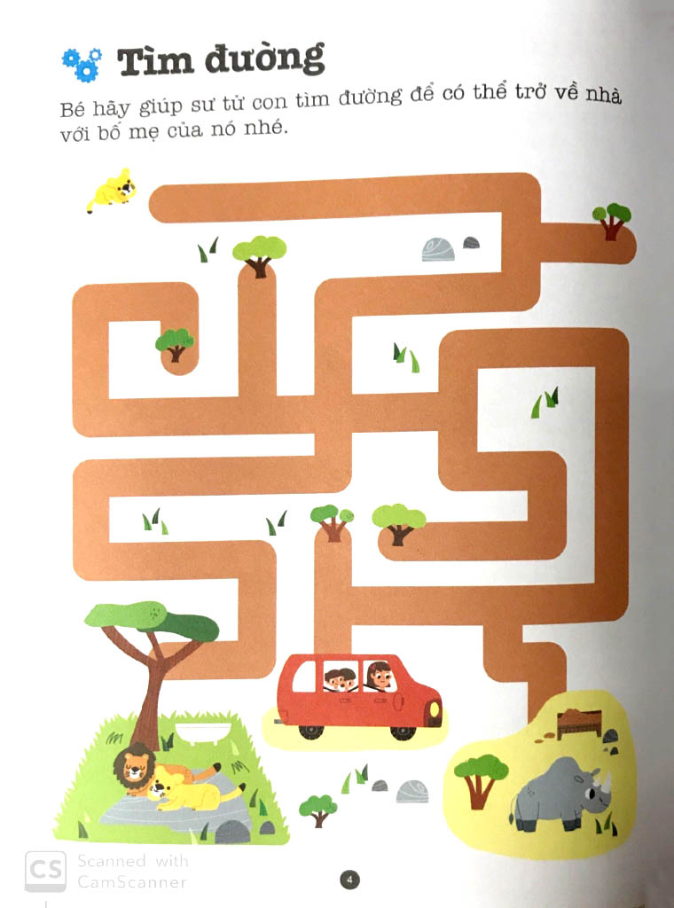 trò chơi phát triển trí tuệ - vườn bách thú