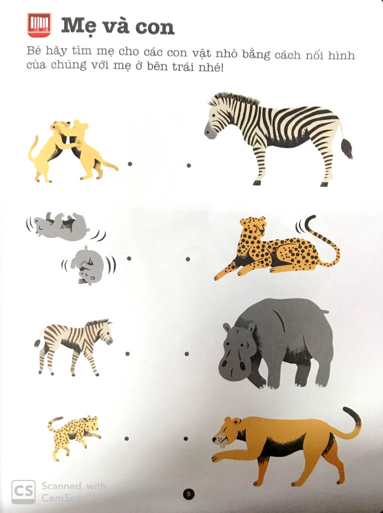 trò chơi phát triển trí tuệ - vườn bách thú