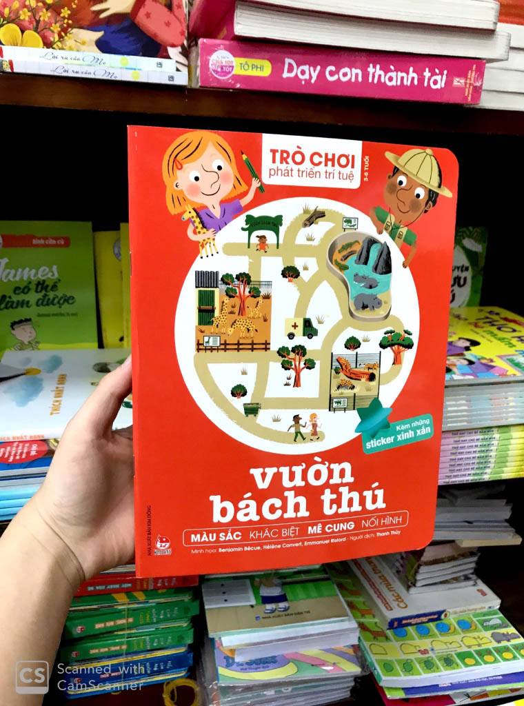 trò chơi phát triển trí tuệ - vườn bách thú