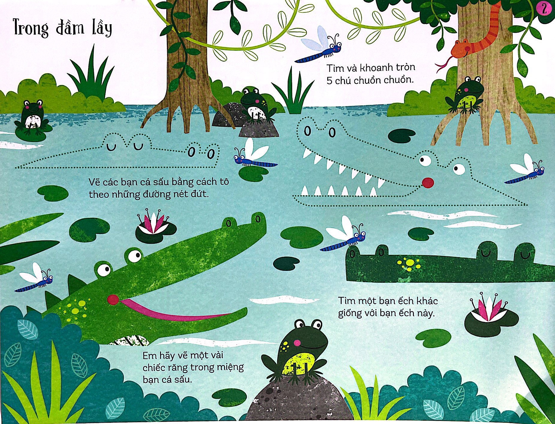 trò chơi phát triển tư duy - khám phá rừng xanh