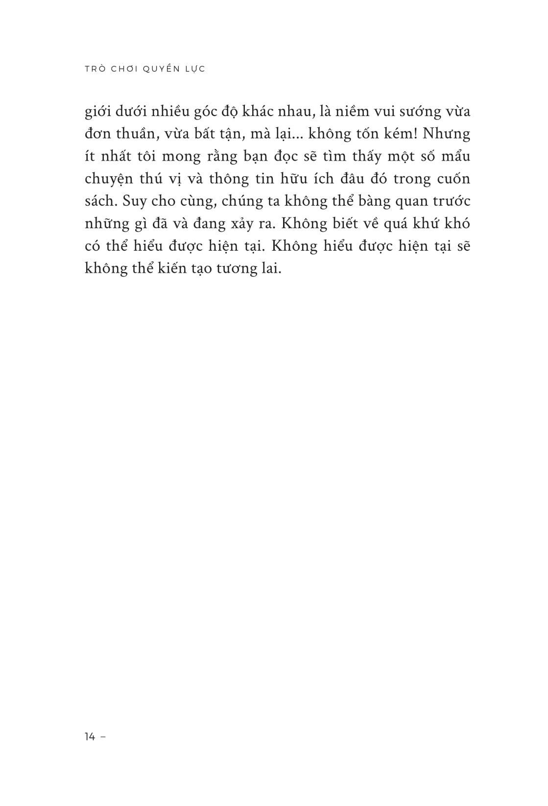 trò chơi quyền lực